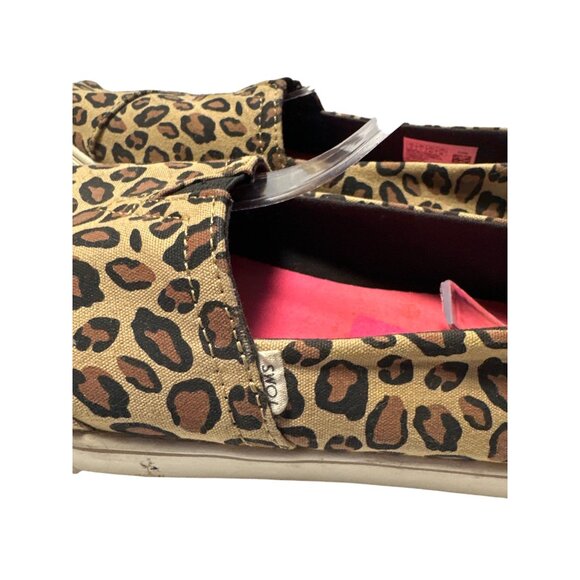 TOMS Womens Alpargata Leopard Cloudbound Slip On Flats Size 9 - Picture 4 of 10
